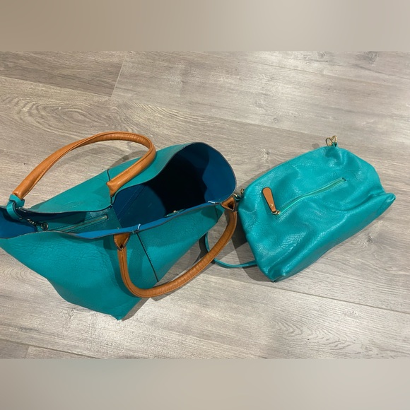 Turquoise bag set - Picture 9 of 12